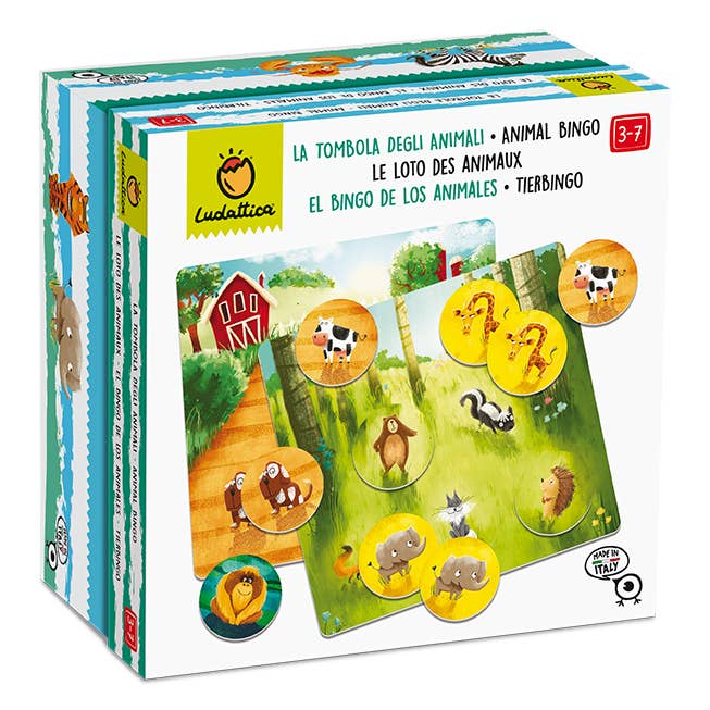 Educational srl – Engroshandel Hjernespil - Børn – Dyrebingo