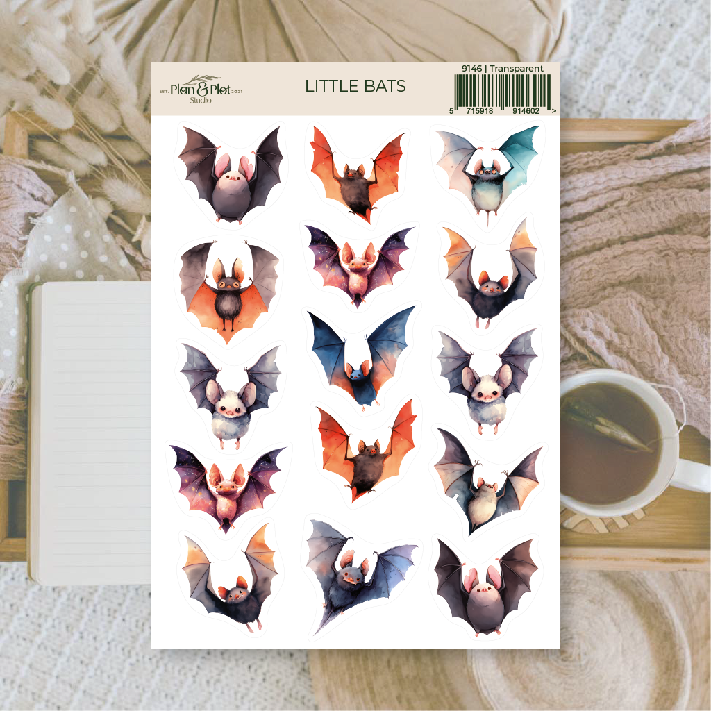 Plan & Plot Studio - Wholesale Sticker - Little bats | Stickers1