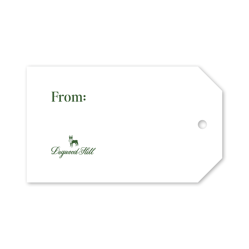 Dogwood Hill – wholesale Presentetikett – Blå Bandetallrikar Presentetiketter2