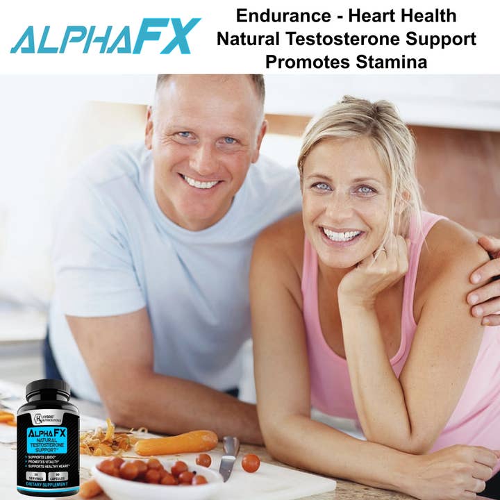 Hybrid Nutraceuticals LLC - Wholesale Oral supplement/vitamin - Alpha FX Natural Test Booster & Estrogen Blocker4