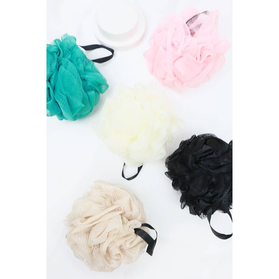 MIX COLOR Mesh Shower  Ball for wholesale on Faire6