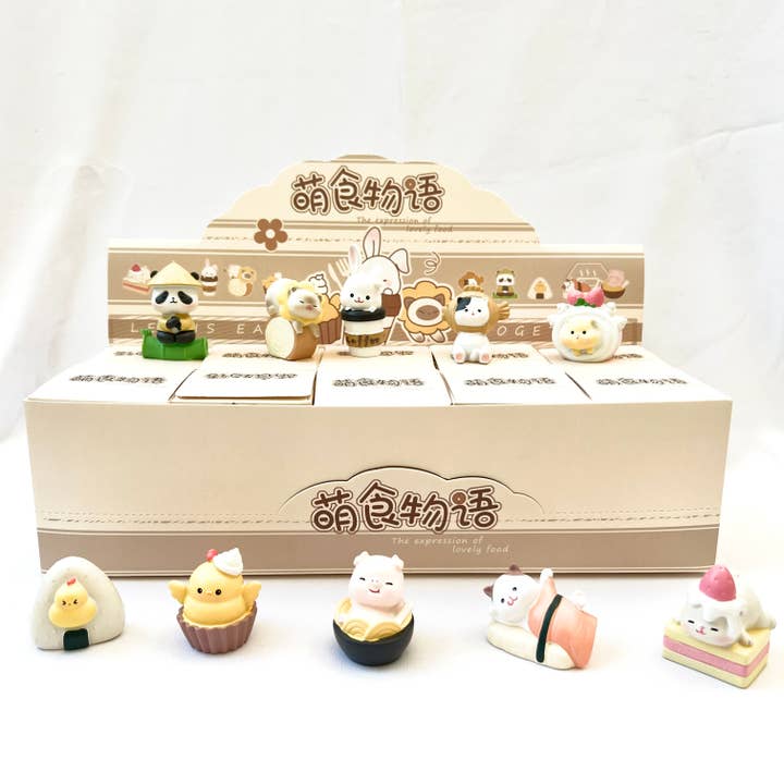BCmini - Wholesale Decorative Figurine - JAPANESE RESTAURANT ANIMALS FIGURINE BLIND BOX-10