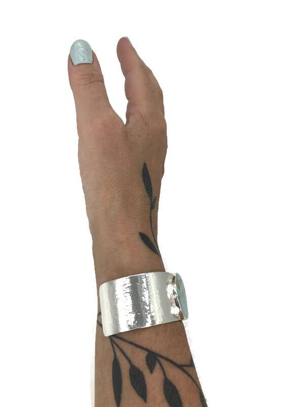 Shari Dixon - Wholesale Cuff Bracelet - Baby's Breath Med Rd. Cuff Bracelet3