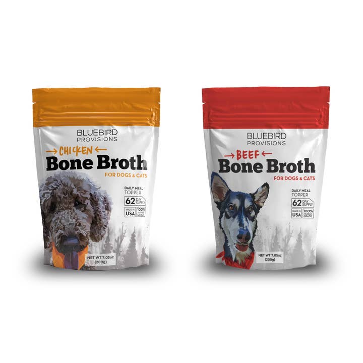 Bouillon d'os pour chiens et chats pour la vente par Bluebird Provisions
