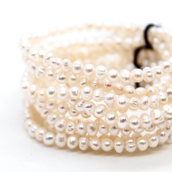 Delikat sötvattenspärlarmband i stapel *Bästsäljare* BC-078 för wholesale av LIZOU