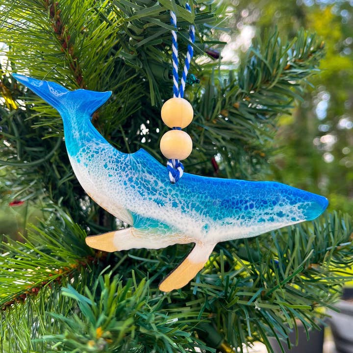 NMinnick Designs - Wholesale Ornament - Humpback Whale Beach Ornament3
