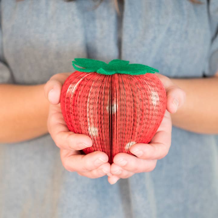 Root To Vine - Wholesale Decorative Tabletop Object - Strawberry Decor-Book Gift-Paper Anniversary-Summer Fruit