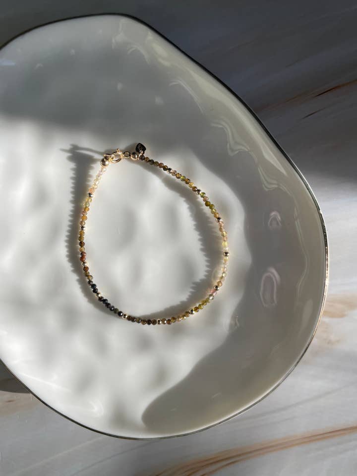 Gia Bracelet - Tourmaline for wholesale by Gioielli By Gabriella