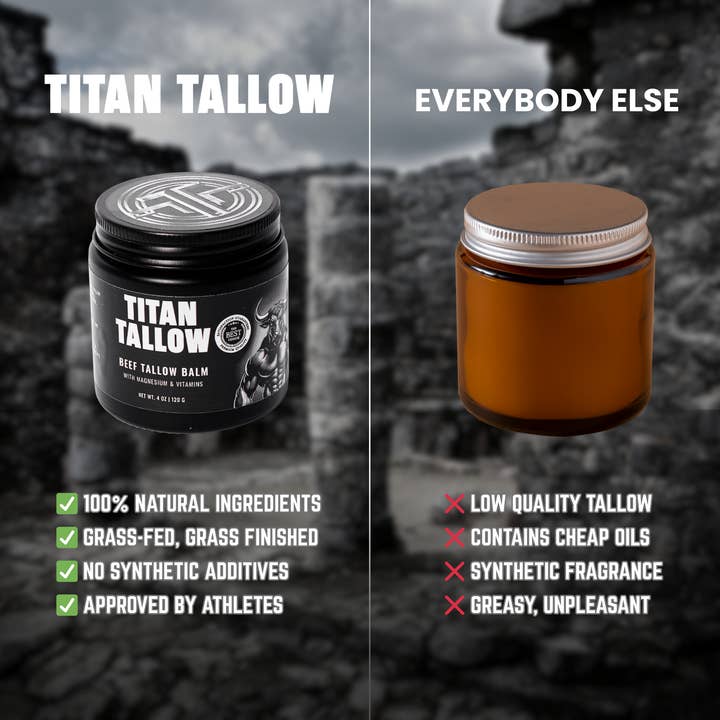 Moes Group - Wholesale Facial Moisturizer - Whipped Beef Tallow Body and Face Balm- Titan Tallow5