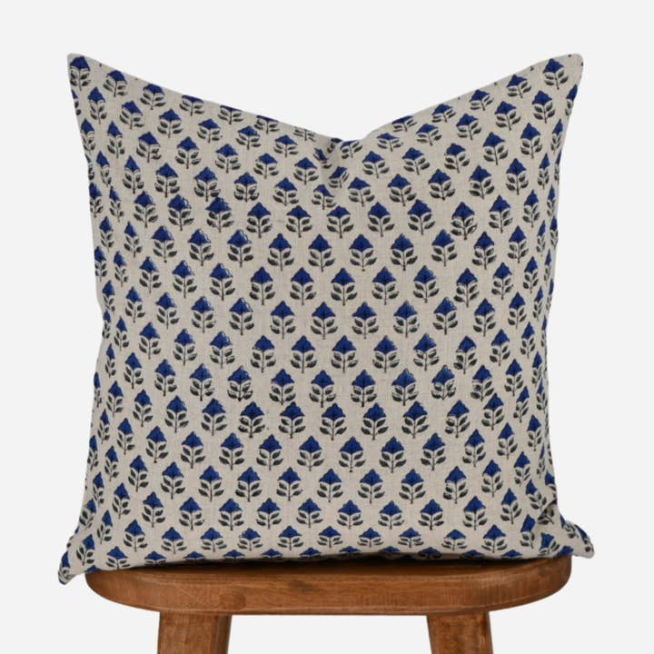 Funda de Cojín con Estampado de Bloques Sansa para venta al por mayor de Thread To Form