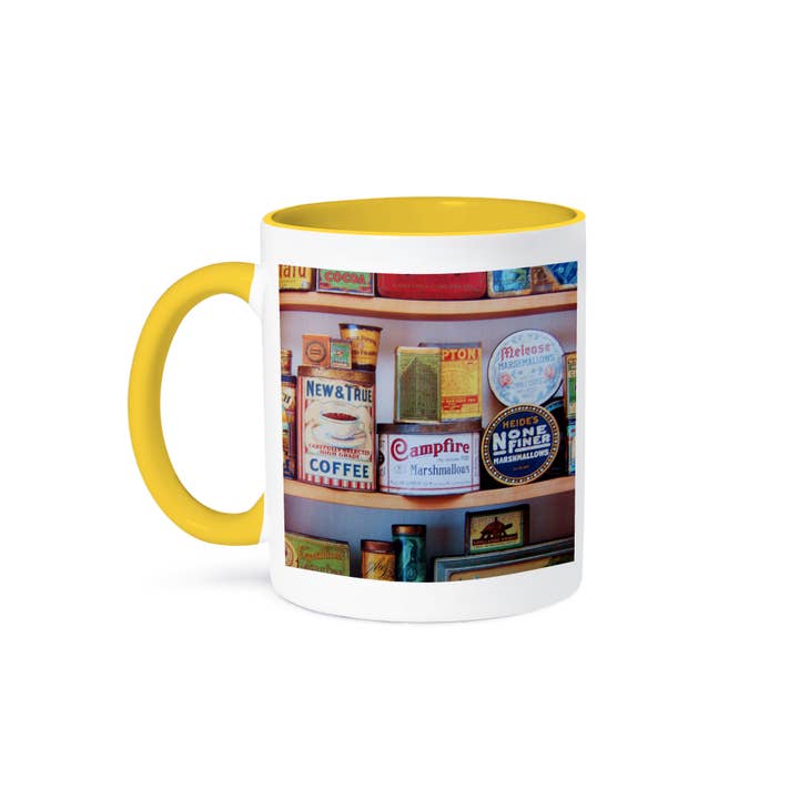 3dRose – wholesale Coffee mug – 3dRose, Old Tins II, Mug