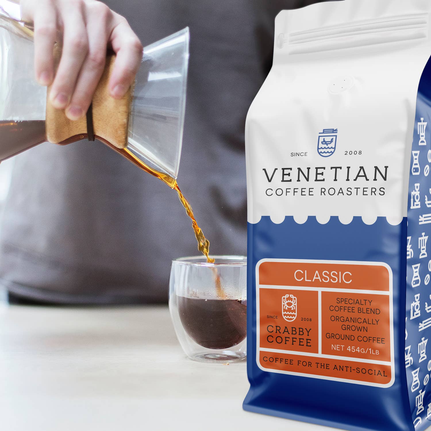 REMOVED BRAND – Grãos de café por atacado – Mistura de café da manhã com0