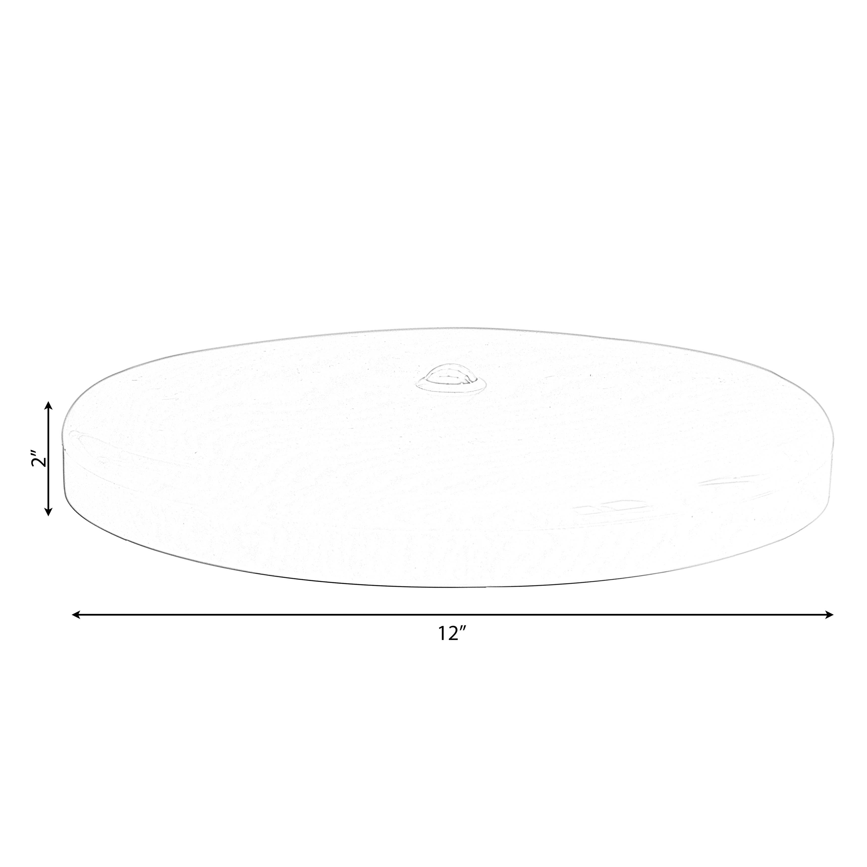 Quickway Imports – wholesale Chandelier/hanging light – White Round 12 Inch Motion Sensor LED Ceiling Light Flush Mo3