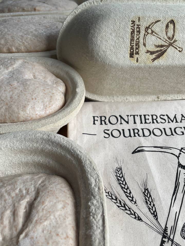 Spruce Banneton for wholesale by Frontiersman Sourdough