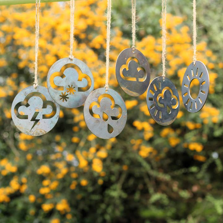 Weather Themed Rusty Garden Art for wholesale by Coach House Forge