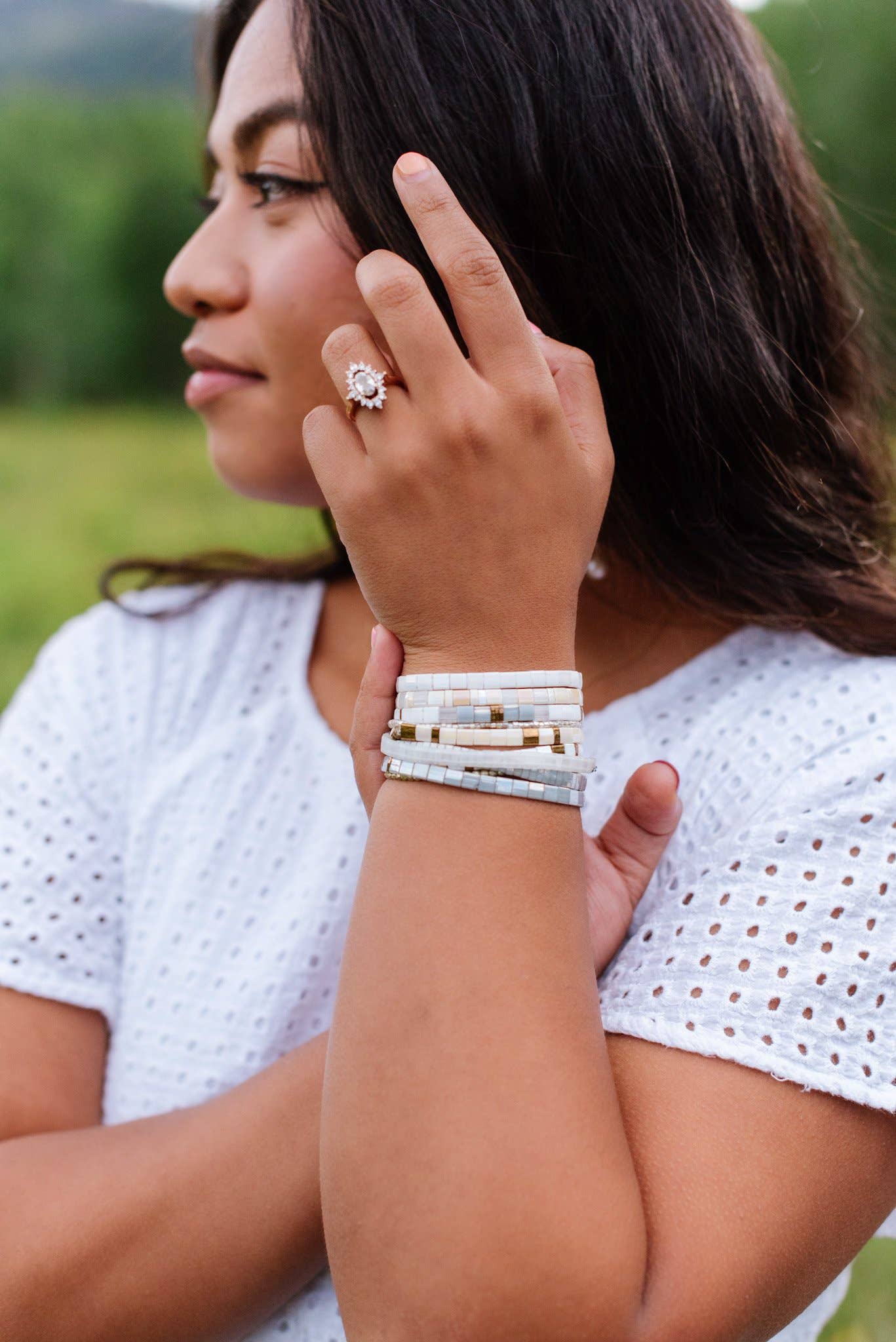 Libbies Bracelets - Wholesale Beaded Bracelet - Pearls Tila Glass Beads Beaded Bracelet3