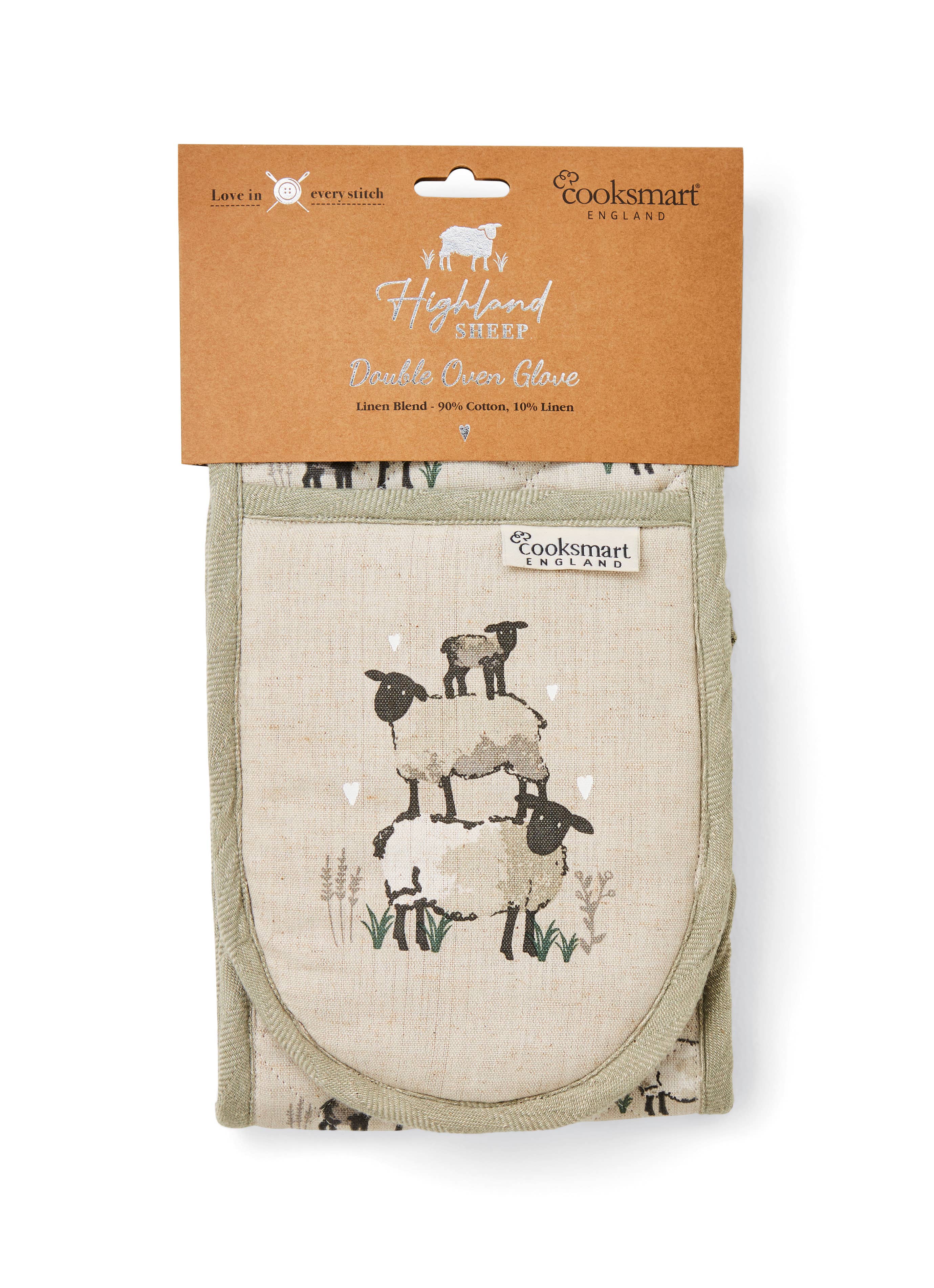 Beige Gant double pour four Moutons des Highlands en vente sur Faire1