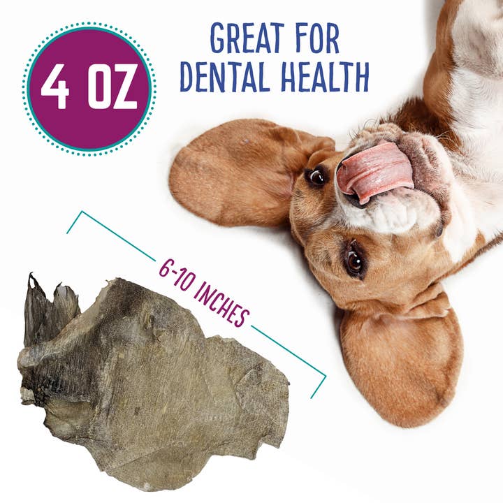 Hungry Paws - Wholesale Pet Treats - Dog - Fish Skins - Single Ingredient Cod Fish Skin 4-oz