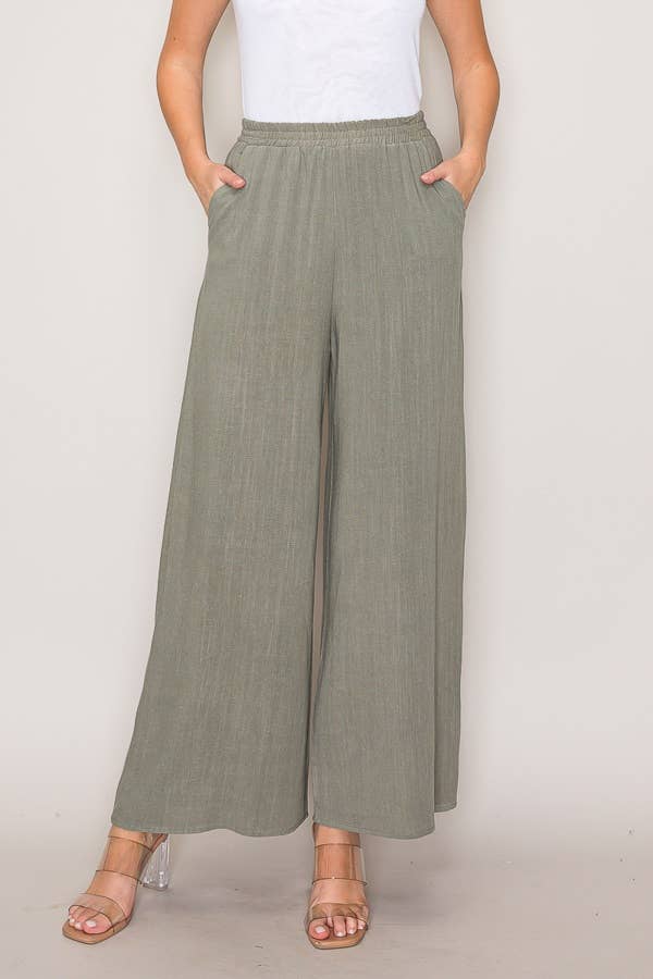 Chris & Carol Apparel - Venta al por mayor Pantalones - Mujer - 232133P-PANTALONES SÓLIDOS TEJIDOS8