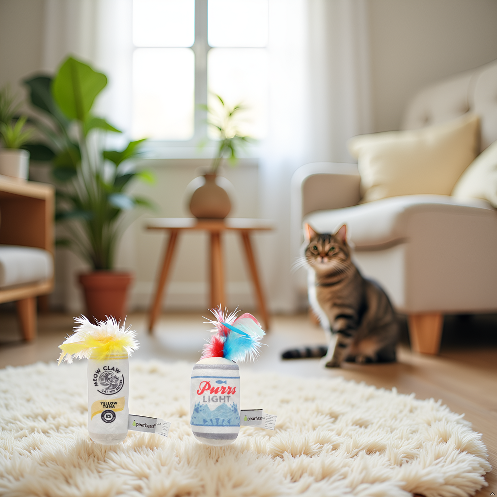 Pearhead - Wholesale Pet Toy Set - Cat - Drink Cat Toys, Set of 23