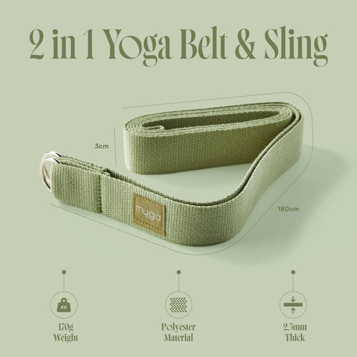 Myga - Wholesale Yoga Strap/Band - 2-in-1 Yoga Strap & Mat Carrier – Deepen Your Practice in Style39