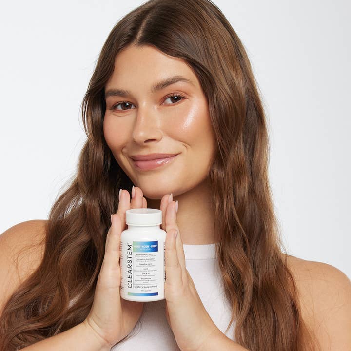 CLEARSTEM Skincare - Wholesale Oral Supplement/Vitamin - MINDBODYSKINâ„¢ Hormonal Acne Supplement