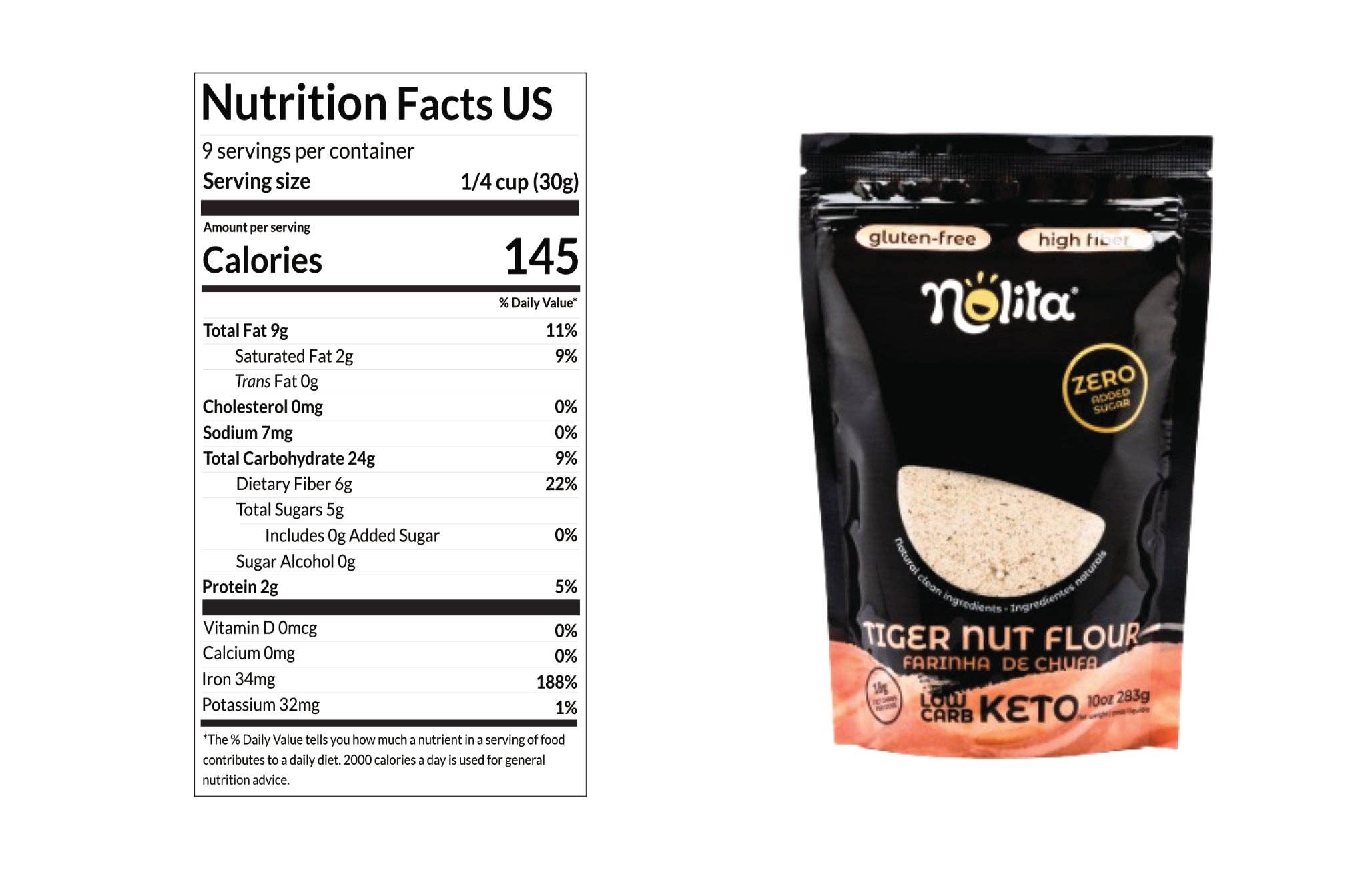 Nolita - Wholesale Flour - Tiger Nut Flour2