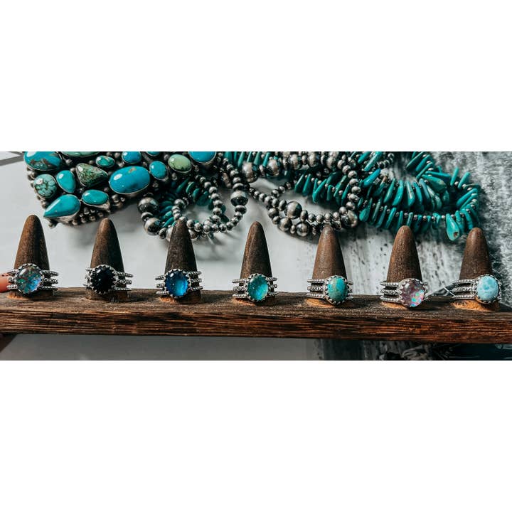 TRB Jewelry Co. - Wholesale Cocktail/Statement Ring - TRB Jewelry Co. Rodeo Rebel Ring R6390