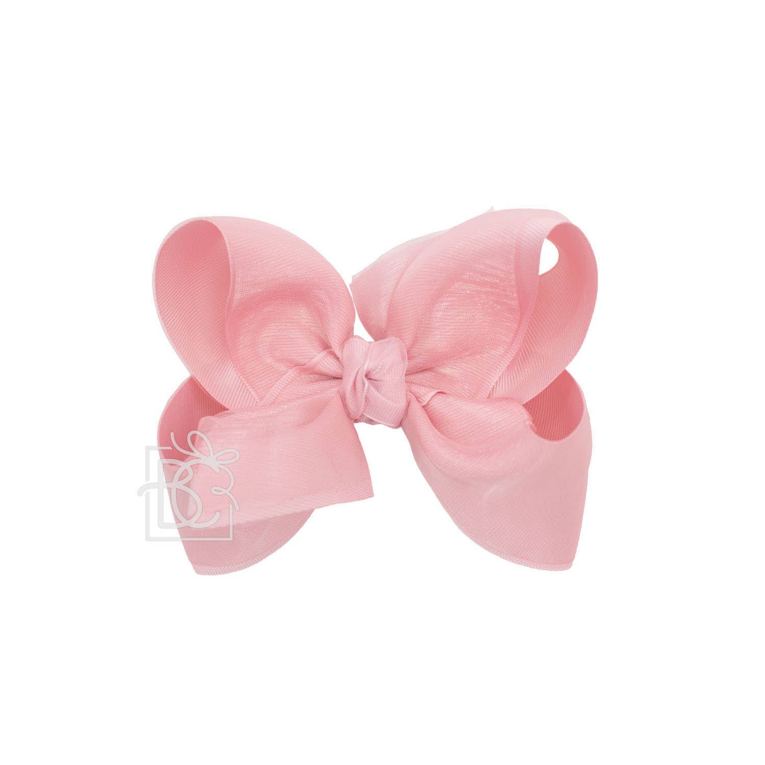 Beyond Creations, LLC – wholesale Hair bow – Kids – LAYERED ORGANZA/GROSGRAIN BOW ON CLIP43