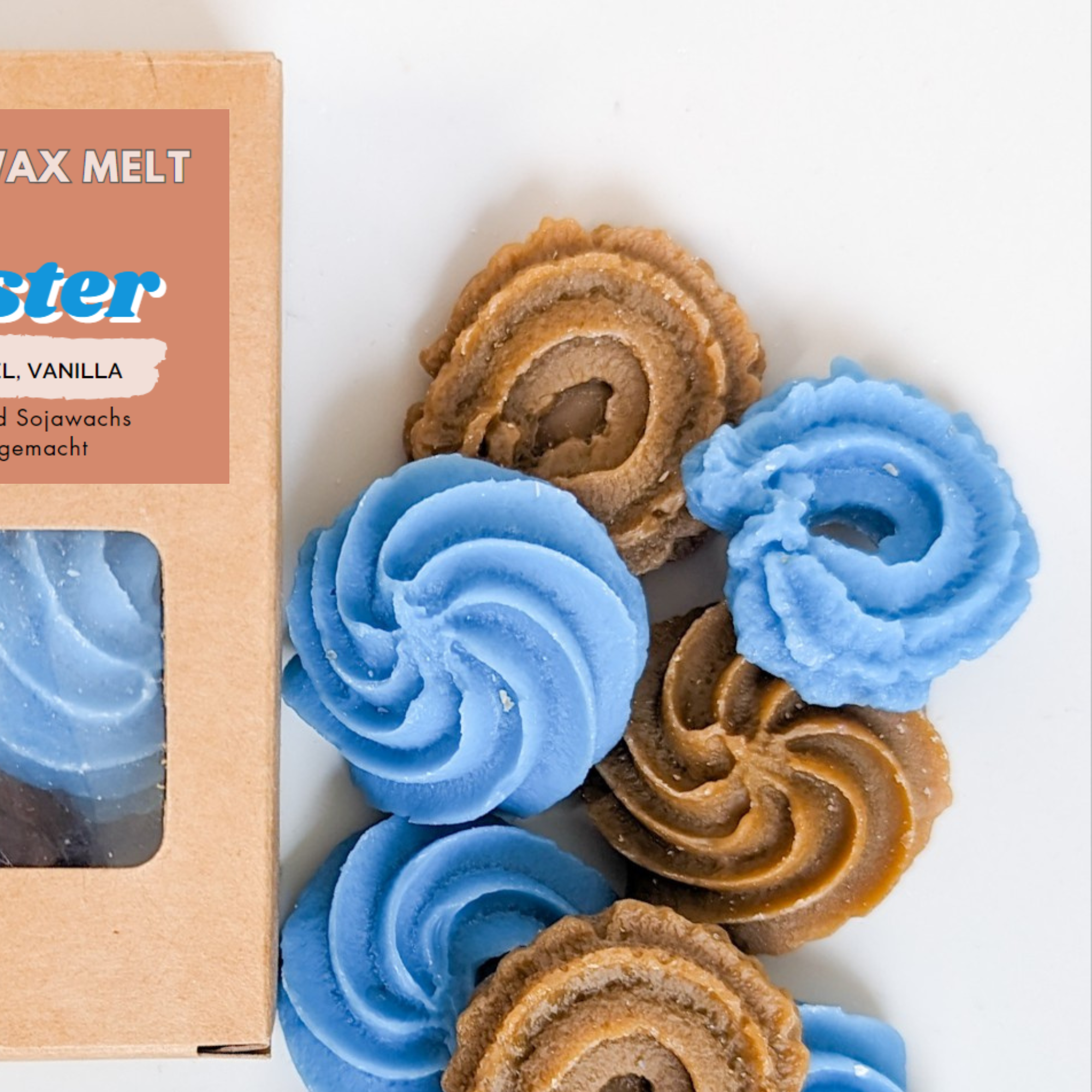 Oh Sweet Candles – Cera sólida por atacado – Monstro das Bolachas - Cera Perfumada - Brownie de Chocolate4