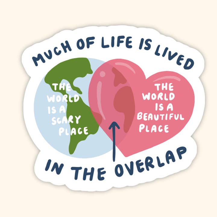 Overlap Sticker for wholesale by Oh Happy Dani