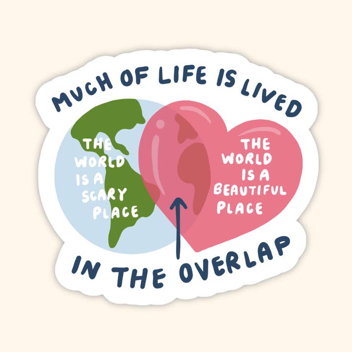 Overlap Sticker for wholesale by Oh Happy Dani