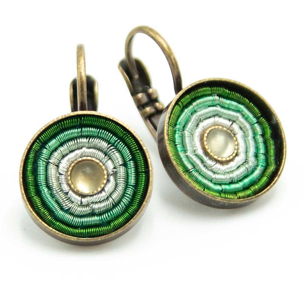 Sergio Engel jewellery - Wholesale Dangle Earrings - India antique earring 06 small colorful earrings23