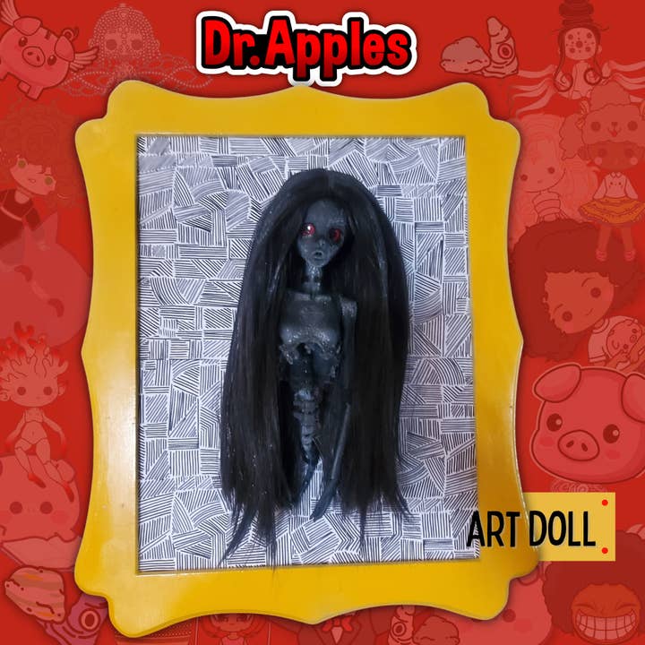 Ooak Shadow People Art Doll- Resin Bjd for wholesale by Dr. Apples, LLC