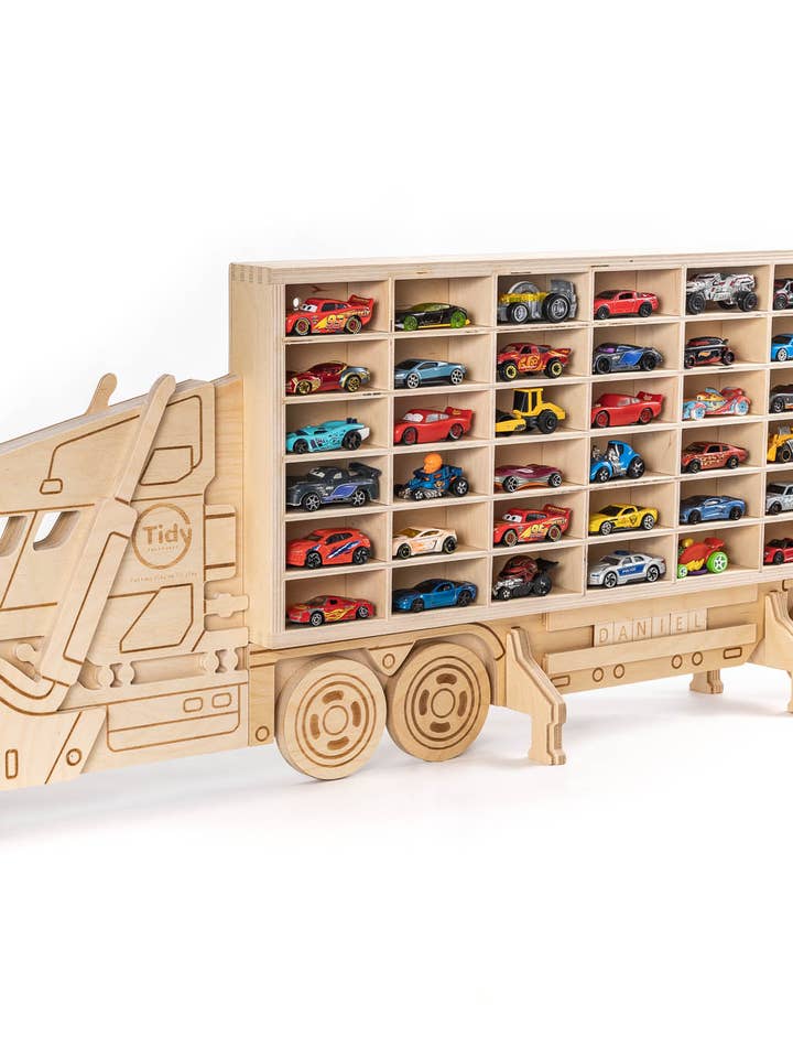 Toy Car Storage Truck for wholesale by Tidy Treasures