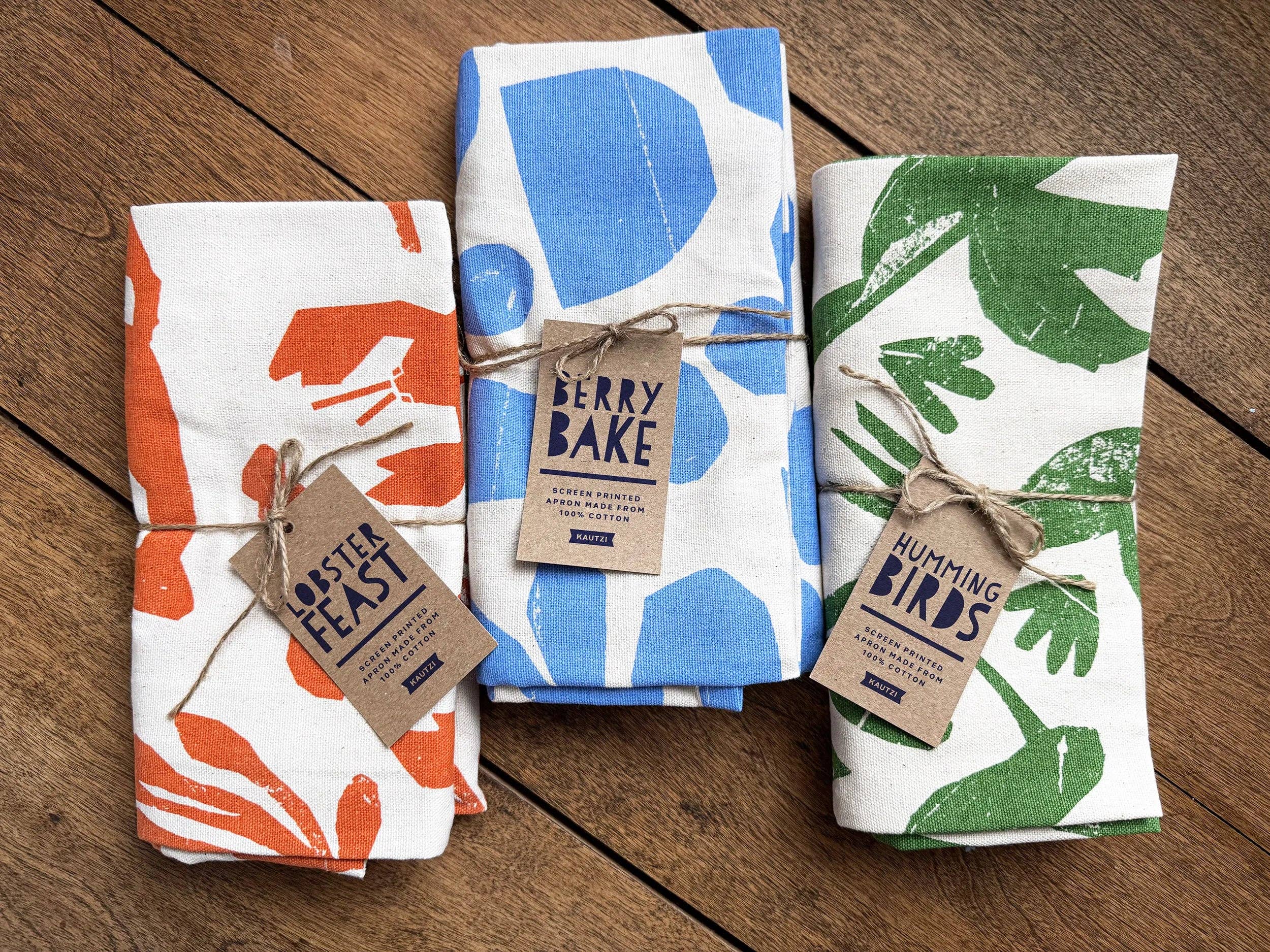 Kautzi Illustrations - Wholesale Apron - Apron Humming Birds – Wholesale3