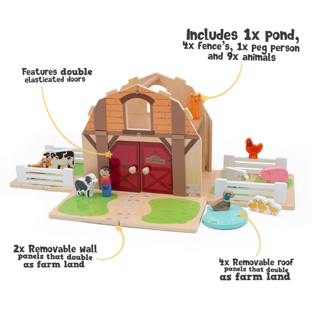 Inside Out Toys – wholesale Toy set – Kids – Jumini Home Farm Barn5
