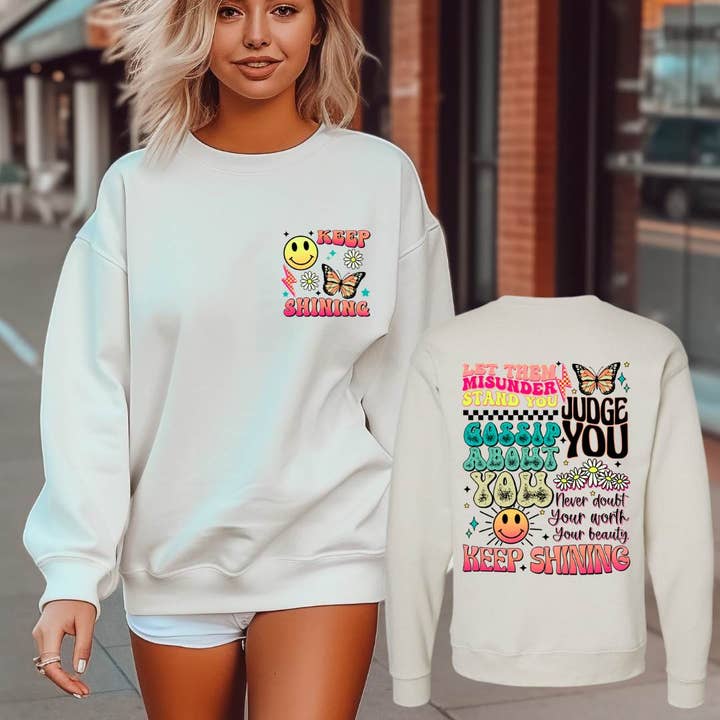 DTF TRANSFER - Keep Shining Set 7052 for wholesale by dBoldTees & DTF Transfers