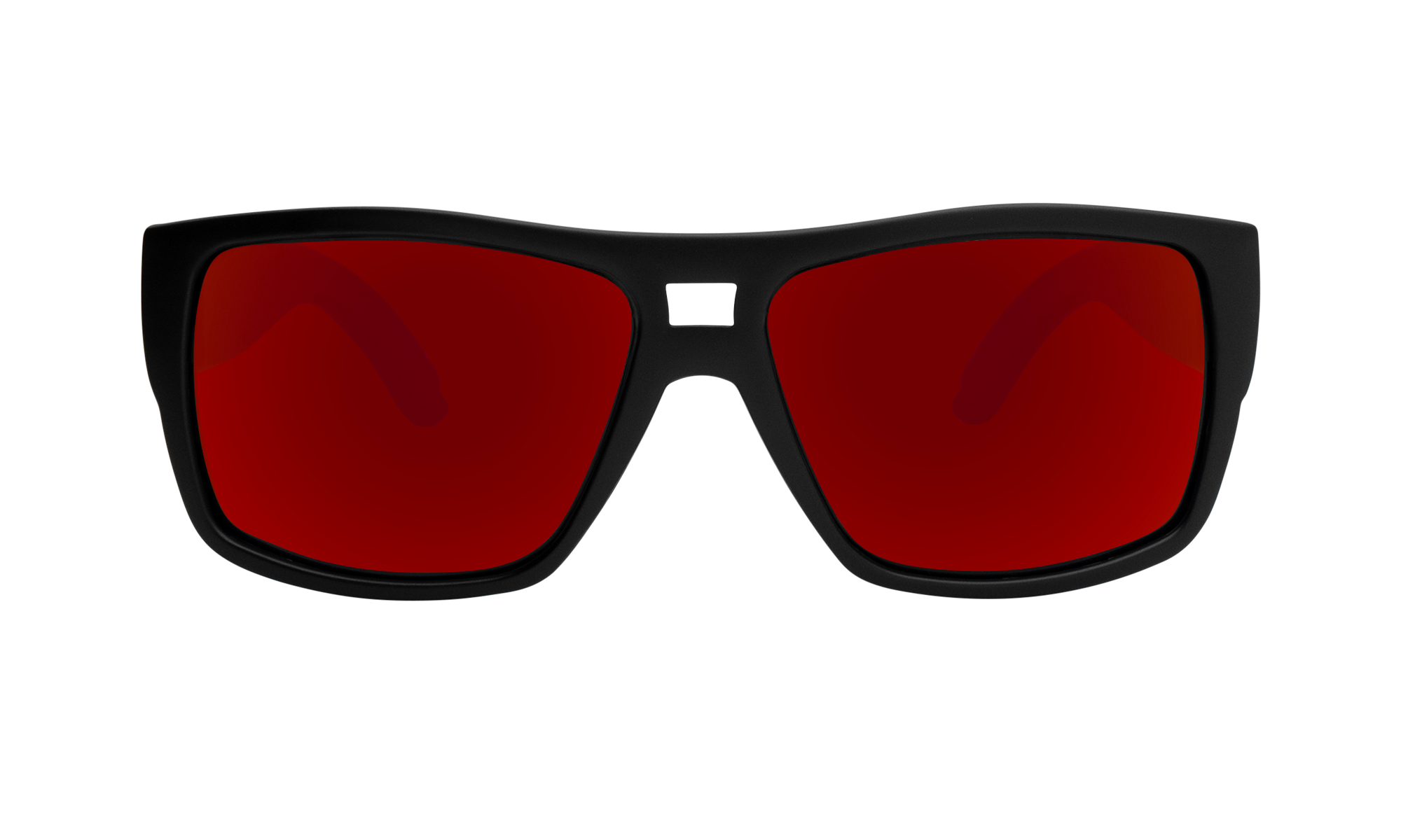 Under The Sun Originals / Bomber Eyewear - Wholesale Sunglasses - Unisex - Irie - Red Mirror Rasta Black2