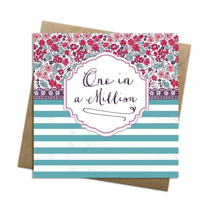 One in a Million Card for wholesale by Ashley Thomas