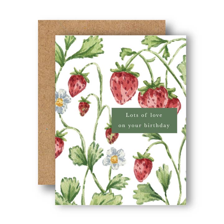 Geburtstagskarte mit Aufschrift „Lots of Love“, „Freund, Feier“ für den Großhandel von By Caroline Ann