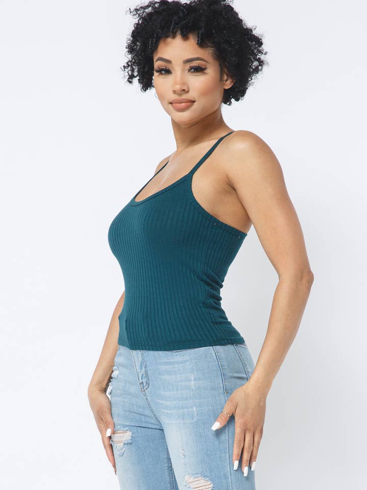 Julia by LoveJ - Wholesale Tank Top - Women's - Rib Racer Back Sleeveless Tank Tops26