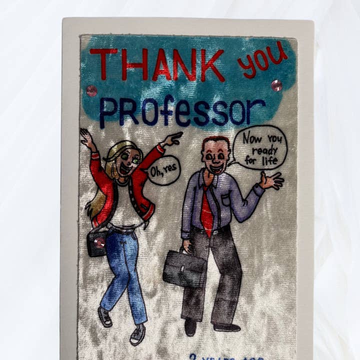 Håndlavet takkort for engroshandel hos Kelov Studio