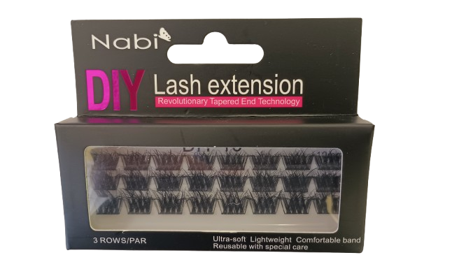 Nabi Cosmetic – wholesale False/fake eyelashes – FMD-05B 12styles DIY Lash Extension 6DZ Set B1