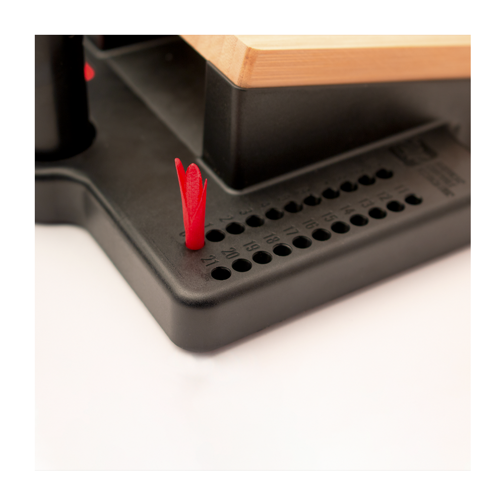 American Cornhole Association - Wholesale Cornhole - Raise The Flag Double Chuck Mini Cornhole Tabletop Game2