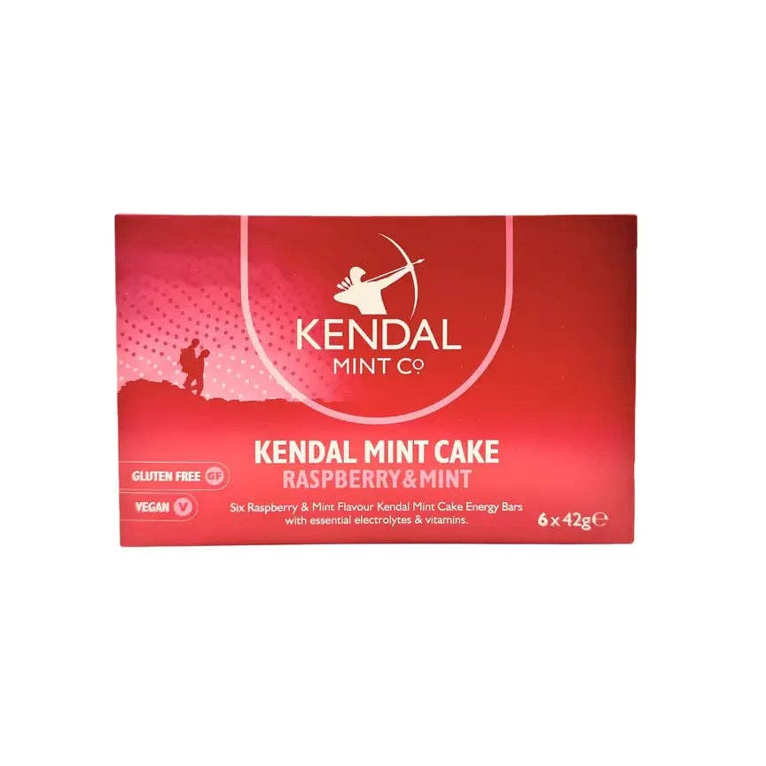 Kendal Mint Co® – wholesale Snack bar – KMC NRG BAR Kendal Mint Cake Pocket-sized Energy Bar - Raspberry & Mint10