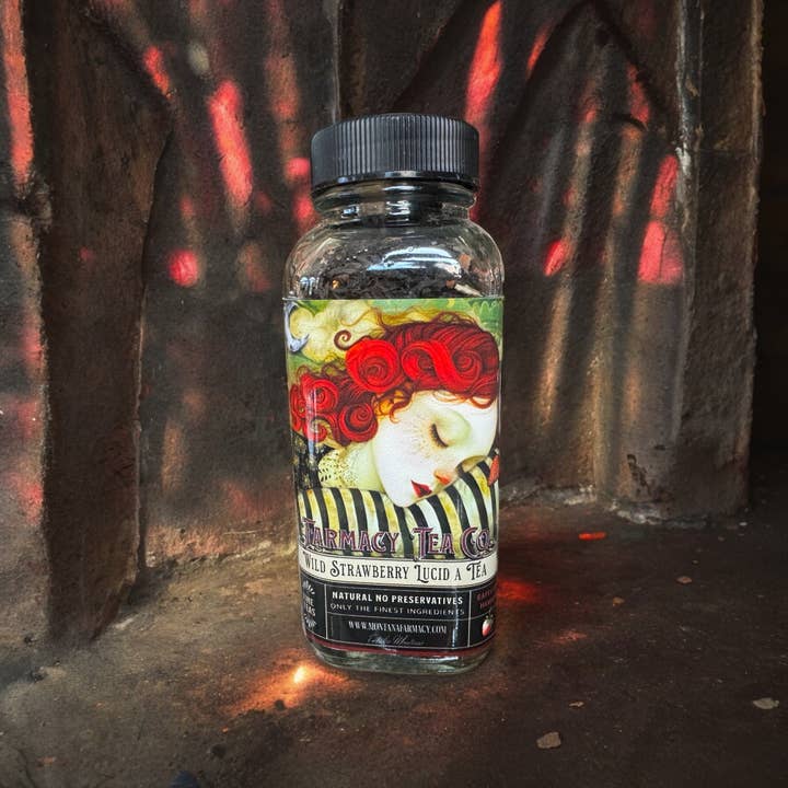 Montana Farmacy - Vendita all'ingrosso Tè sfusi - Wild Strawberry Lucid, un tè da sogno pieno di sapore10