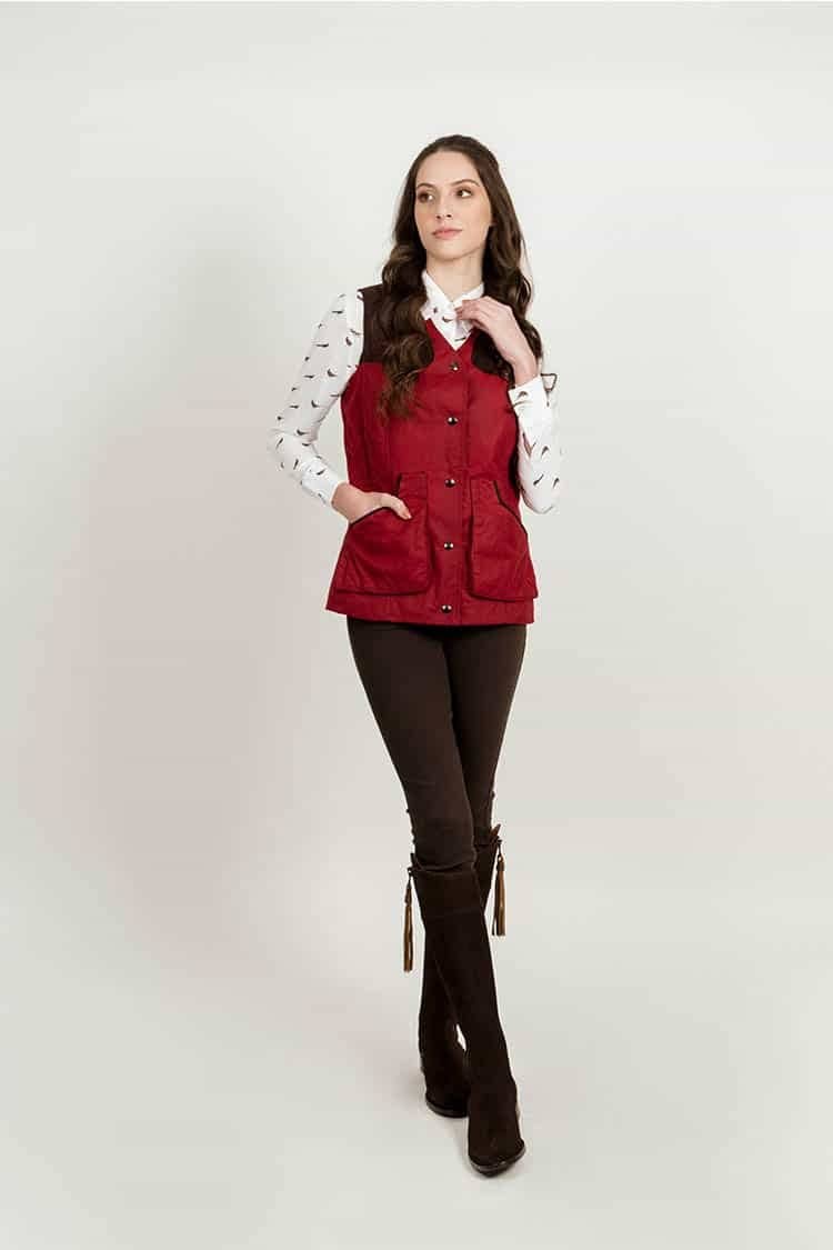 Wholesale Katrina Wax Cotton Gilet for your shop – Faire UK