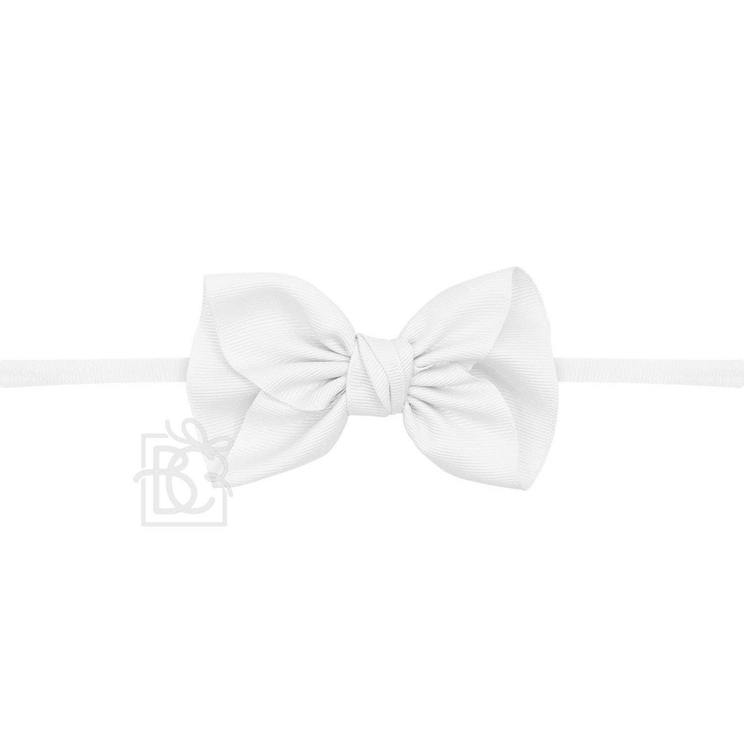 Beyond Creations, LLC – Großhandel Fashion-Stirnband – Kinder – 1/4 „STRUMPFHOSEN-STIRNBAND MIT 4,5" ANNE-SCHLEIFE1