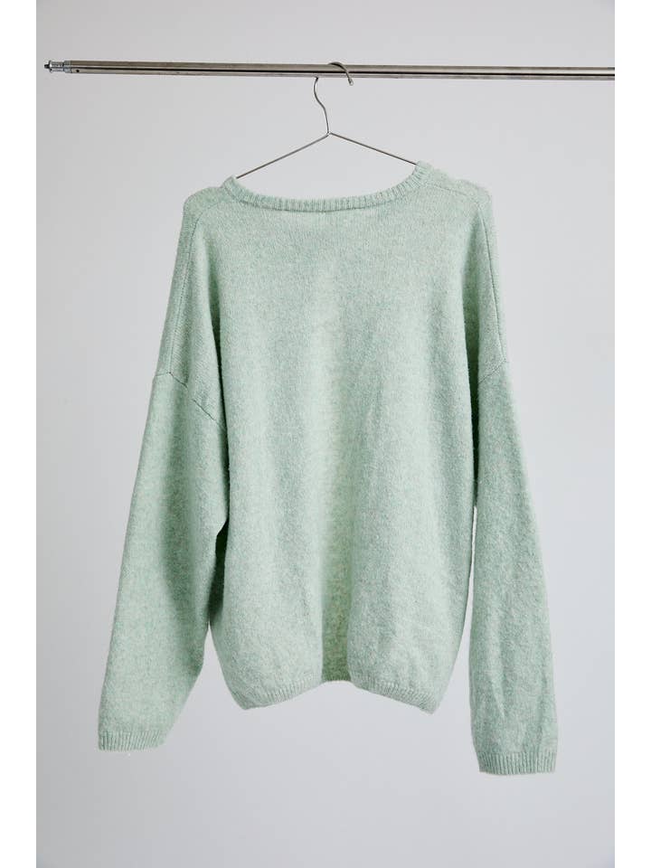 LE LIS - Wholesale Cardigan - Women's - LONG SLEEVE CREW NECK SWEATER CARDIGAN41